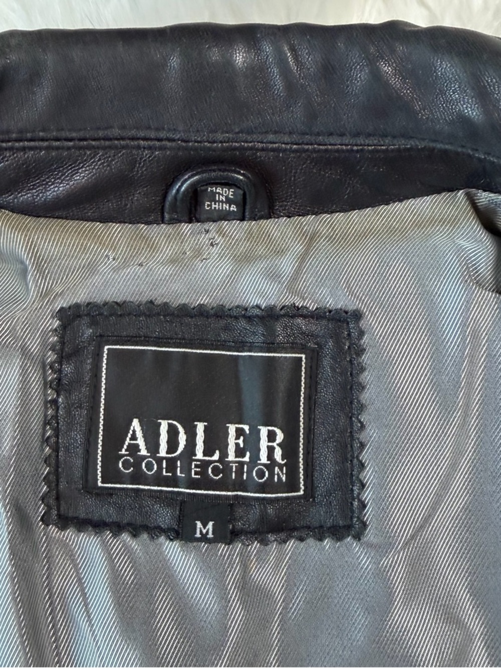 Vintage Adler Collection Genuine N.Z. Lambskin Leather Jacket - Picture 5 of 11